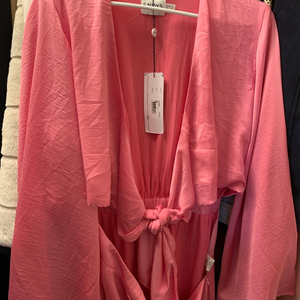 Revolve SNDYs Dress in Fuschia